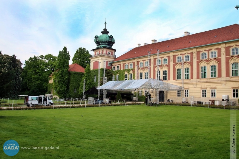 Ostatnie przygotowania do Festiwalu Muzyki w Łańcucie