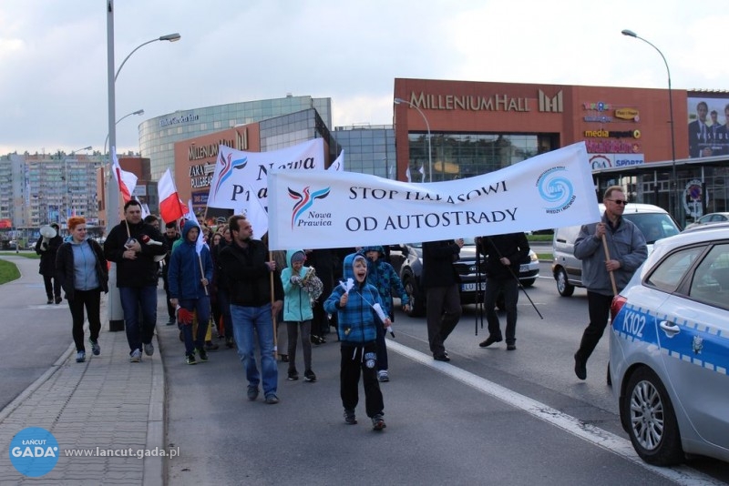 Marsz "Stop Hałasowi od Autostrady"