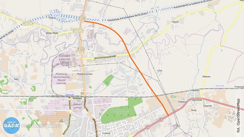 Opracowują plan łącznika A4 z DK 4 w Łańcucie
