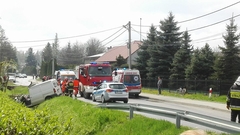 Wypadek w Krzemienicy