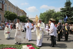 Uroczystość święta Bożego Ciała w Łańcucie