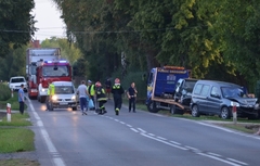 Wypadek na drodze nr 877