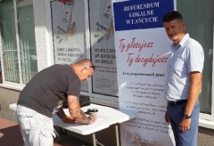 Zbiórka podpisów pod referendum