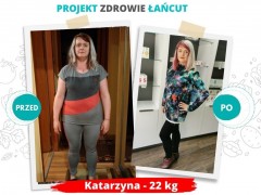 Kasia schudła 22 kg z Projekt Zdrowie Łańcut