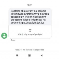 Uwaga na fałszywe SMS-y