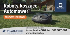 Roboty koszące od Pilar-Tech Raty 0%!!