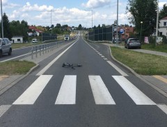 Potrącenie 12 i 13-latki na przejściu