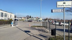 Płatny parking przy szpitalu