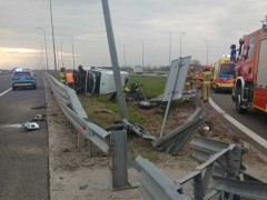 Dachowanie busa na A4