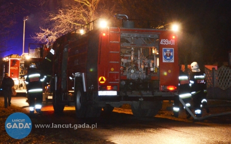 Pożar kotłowni i balkonu