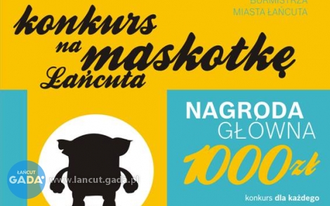 Zaprojektuj maskotkę Łańcuta i wygraj 1000 zł!