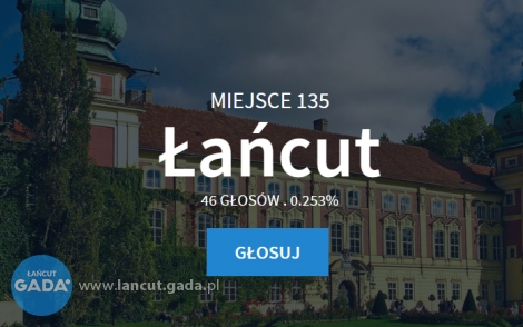 Zagłosuj na miasto Łańcut!