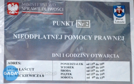 W Łańcucie możesz zyskać darmową poradę prawną