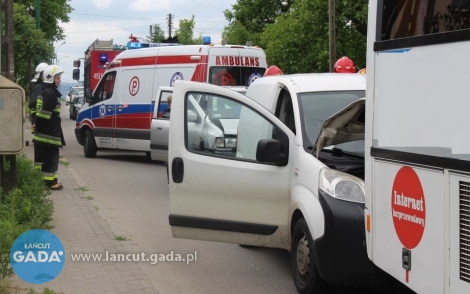 Zdarzenie z udziałem autobusu