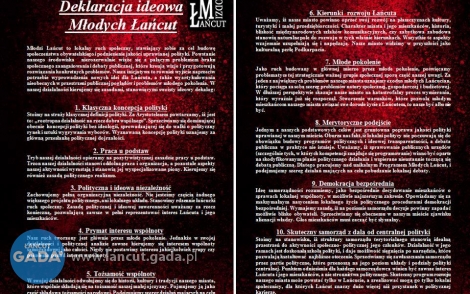 Młodzi Łańcut ogłosili deklarację ideową