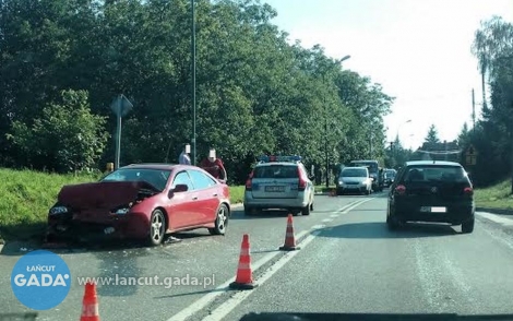 Wypadek na ul. Mościckiego