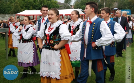 Deszcz przerwał dożynki w Albigowej