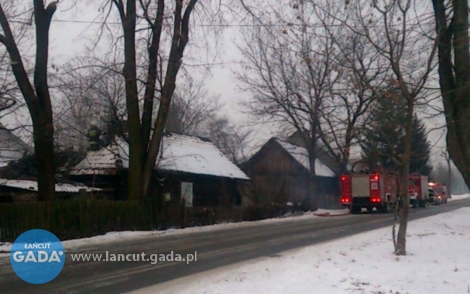 Pożar dachu przy ul. Kochanowskiego