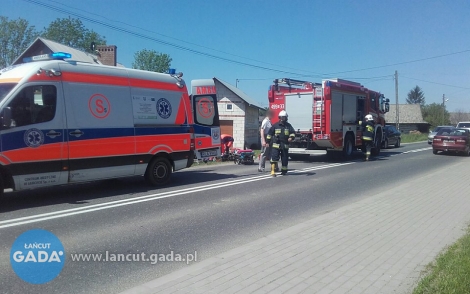 10-letni rowerzysta wjechał w samochód