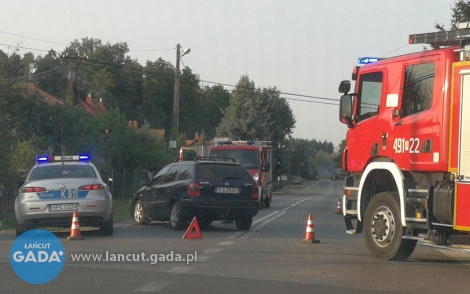 Wypadek w Białobrzegach