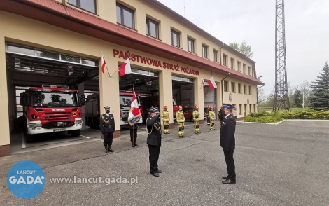 Uroczysta zbiórka z okazji Dnia Strażaka