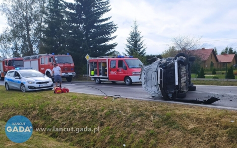 Wypadek w Żołyni