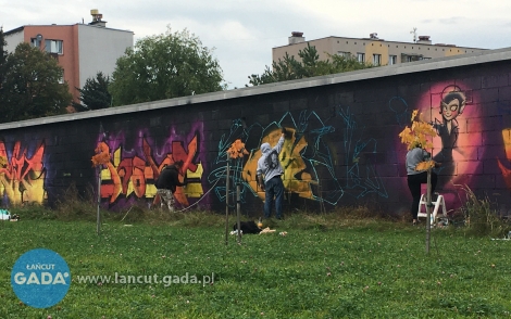 Graffiti Jam w Łańcucie