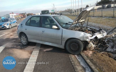 Sprawca wypadku miał prawie 2 promile