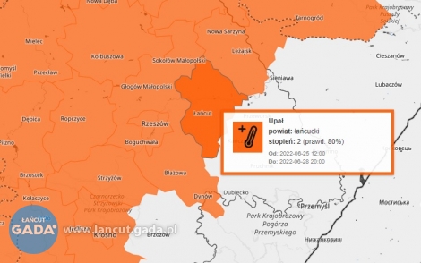 Afrykańskie upały. Aż do wtorku, ostrzeżenia 2. stopnia