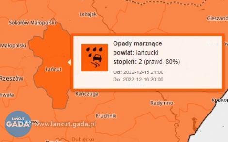 Marznące opady deszczu