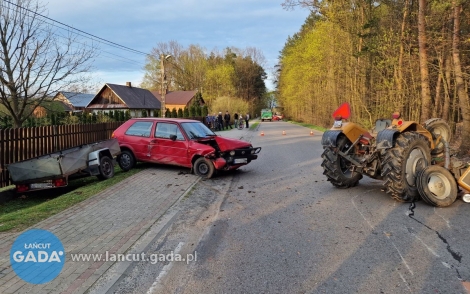 Groźny wypadek w Białobrzegach