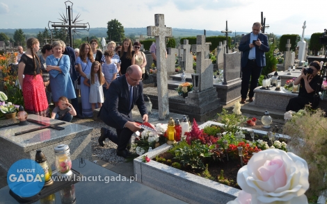 Przekazanie opieki nad byłym grobem wojennym Rodziny Ulmów