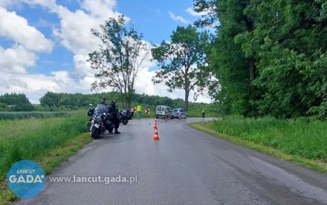 9 zdarzeń drogowych w powiecie
