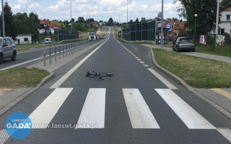 Potrącenie 12 i 13-latki na przejściu