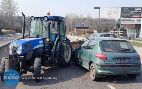 Wypadek na DK94 w&nbsp;Łańcucie