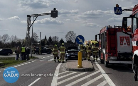 Zderzenie aut w&nbsp;Kraczkowej